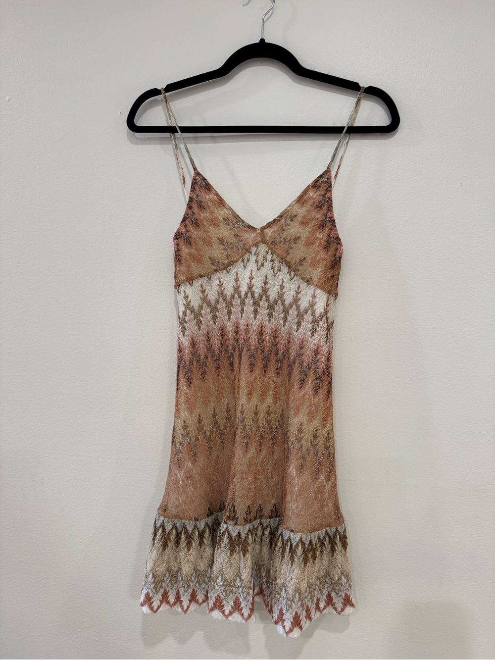Missoni Sleeveless Short Dress Size 38